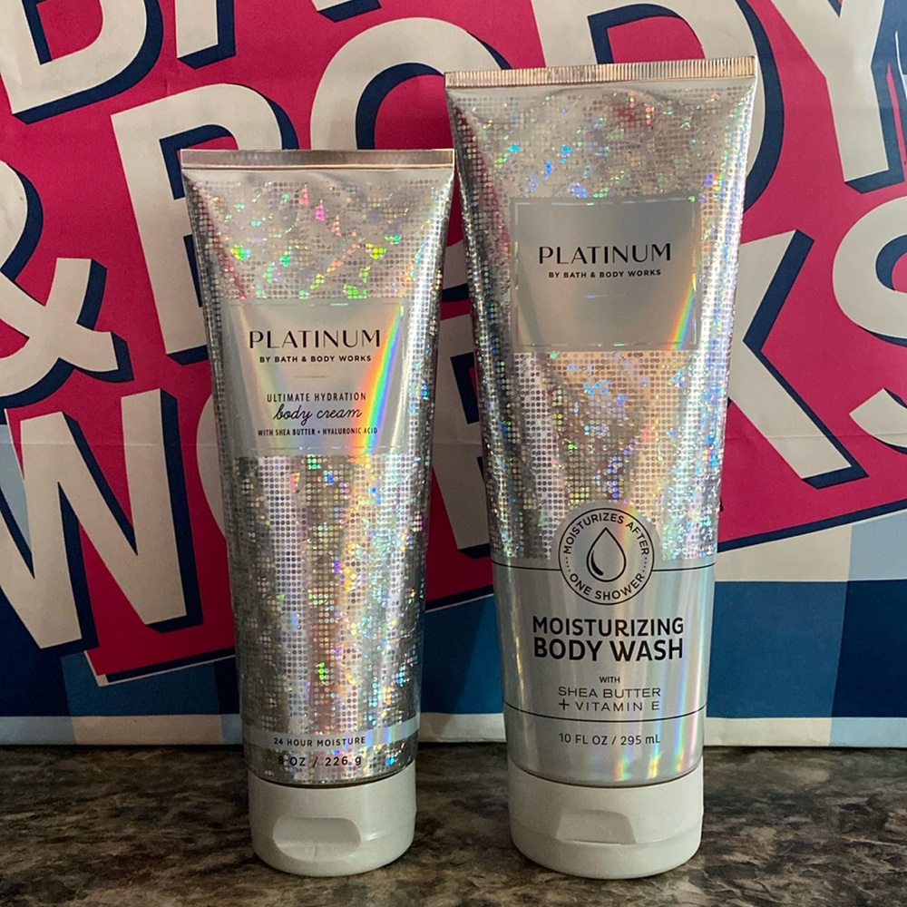 Bath & Body Works Platinum set